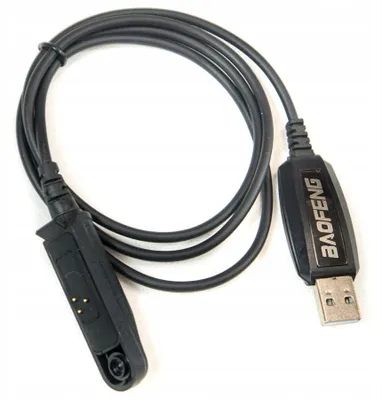 Immagine prodotto di Cavo di programmazione per ricetrasmittenti Baofeng A58 e BF-9700 – cavo dati PC, accessorio programmazione walkie talkie e radio portatile