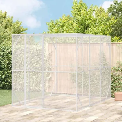 Produktbild von Möbel Vogelkäfig Anthrazit 210 x 304 x 213 cm Verzinkter Stahl - Vogelkäfige 3325161