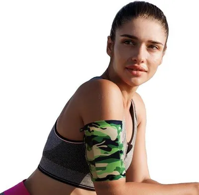Produktbild von Sport Armband Handyhalter Laufen Wandern Schwarz