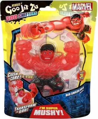 Produktbild von Goo Jit Zu - Marvel Goo Shifters - Red Smash Hulk