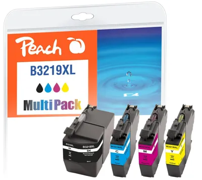 Produktbild von Peach Patrone Brother Nr.3219XL MultiPack REM,KOM