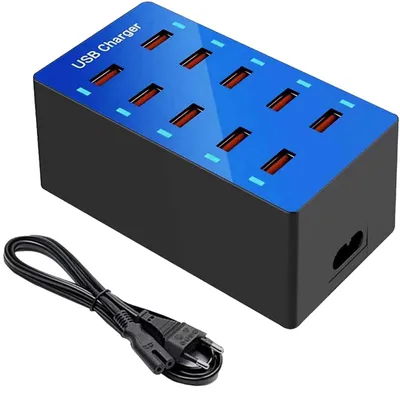 Obrázek produktu pro Majestic Chargeo 10 – USB nabíjecí stanice s 10 porty