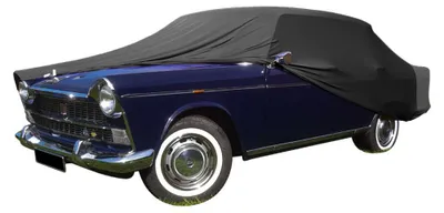 Produktbild von Ganzgaragen passend für Fiat 1800 Innen Autoabdeckung Schwarz Schutzdecke Car Cover Indoor Hülle Abdeckplane