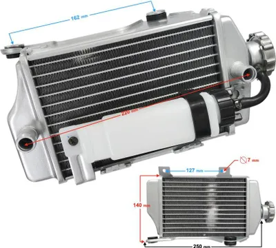 Zdjęcie produktu dla Prawy grzejnik NXT300