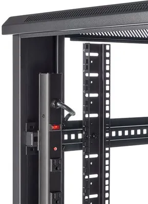 Produktbild von StarTech.com 4-Pfosten 42HE Server-Rack/Schrank - 19 Zoll Daten-Rack/Schrank für Computer / AV / IT-Ausrüstung - Rack/Server-Schrank mit Rollen - Großer Industrie-Netzwerkschrank - Freistehendes Gestell - 42U - 907 kg - Sperrschloss - Verbessertes Kabelma