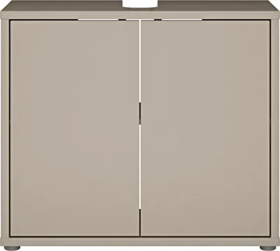 Produktbild von Waschbeckenunterschrank >ALICE SPRINGS< in Taupe - 74,5x63,9x34,9cm (BxHxT)
