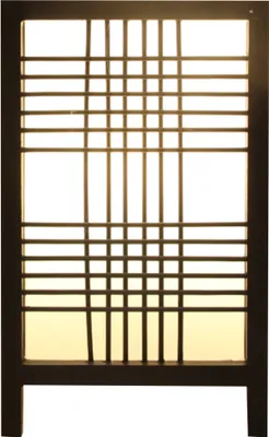 Produktbild von Fine Asianliving Japanische Lampe Shoji Schwarz Ishikari B15xT15xH25cm Japanische Lampen Japanische Hängelampen Japanische Pendellampen Deckenleuchten Japanische Stehlampen shoji-lampen Japanische Wandlampen Wandleuchte beleuchtung