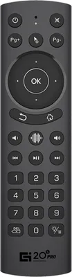 Produktbild von G20S Pro 2.4G Wireless Air Mouse mit USB-Empf?nger 6-Achsen-Gyroskop Handfernbedienung Smart Voice Control IR-Lernbeleuchtung fš¹r Smart TV Android TV BOX PC