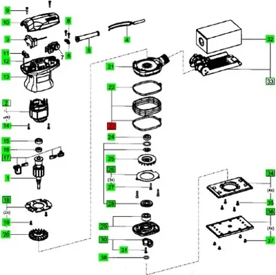 Produktbild von Festool MANSCHETTE RS 400 ET-BG