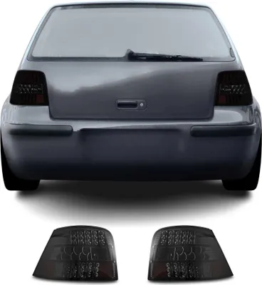 Produktbild von Rückleuchten für VW Golf 4 1997-2003 dunkel smoke 2tlg