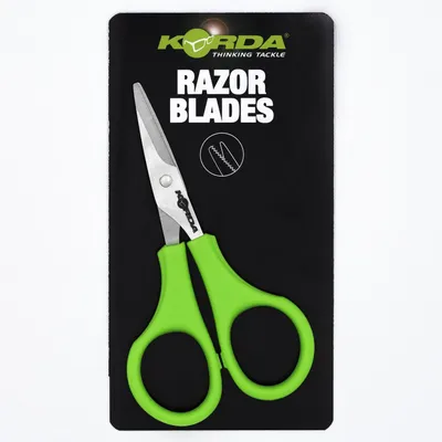 Zdjęcie produktu dla Nożyczki Wędkarskie Do Plecionki Korda Razor Blades Zielone