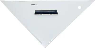 Produktbild von Anlegedreieck Acryl 250 mm Hypotenuse