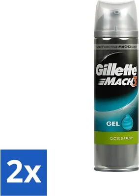 Produktbild von Gillette Mach3 Rasiergel Complete Defense Extra Komfort Pflegend 200 ml - Vorteilspack - 2 Stücke