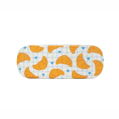 Produktbild von Sass & Belle Brillenetui Croissant inkl. Reinigungstuch Hartschale ca. 16x6x3,5 cm