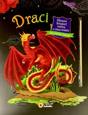 Obrázok produktu pre Draci - úžasná škrabacia knižka a omaľovánky