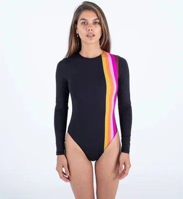 Image de Hurley Fiji Fantasy Tie Back Maillot de bain rose XS Femme Rose XS