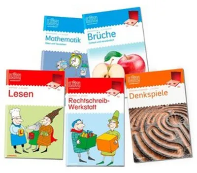 Produktbild von LÜK 5 Bücher Bundle 4. Klasse - Das Lernpaket für die 4. Klasse 249939