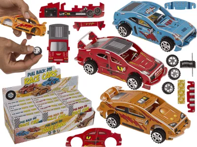Produktbild von OOTB DIY Rückzug-Rennwagen-Bausatz