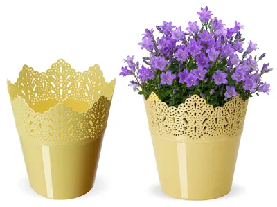 Zdjęcie produktu dla KADAX Doniczka Donica Na Kwiaty Osłonka Kolory 12cm