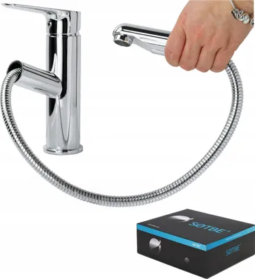 Produktbild von Ausziehbarer Küchenhahn, Spülbeckenauslauf, Küchenarmatur, SOTBE