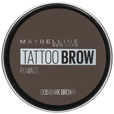 Produktbild von Maybelline Tattoo Brow Pomade 005 Dunkelbraun, 3.5ml - Präzises Augenbrauen-Styling