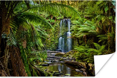 Produktbild von MuchoWow® Poster Beauchamp Wasserfälle 30x20 cm - Plakate - Print