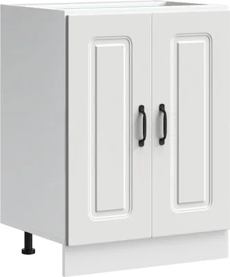 Produktbild von vidaXL Spülenunterschrank Kalmar Weiß 60x46x81,5 cm Holzwerkstoff