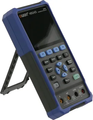 Zdjęcie produktu dla Oscyloskop OWON LCD z multimetrem i generatorem funkcyjnym, HDS242S, 2-kanałowy, 40 MHz