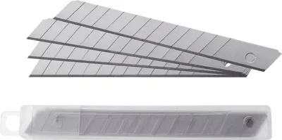 Produktbild von Cutter 9 mm - Ersatzklingen 10er Pack. Packung mit 24 Stück