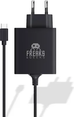 Obrázok produktu pre Sieťová nabíjačka - FREAKS AND GEEKS - Nintendo Switch 2 - 30 W - čierna