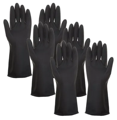 Obrázok produktu pre Solidchoice - 3 páry chemicky odolných latexových rukavíc