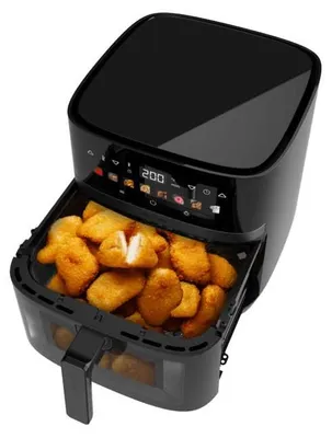 Obrázok produktu pre Cecotec Cecofry&Grill Duoheat 8000, Teplovzdušná fritéza, 8 L, 80 °C, 200 °C, Samostarný, Čierna