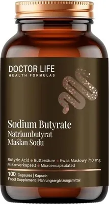 Zdjęcie produktu dla Maślan Sodu 1000mg suplement diety 100 kapsułek