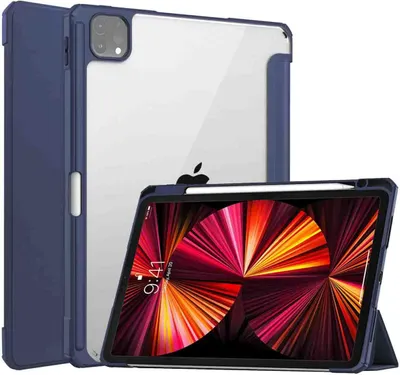 Obrázek produktu pro imoshion Trojité pevné pouzdro na knihy pro Apple iPad Pro 11 (2022 / 2021 / 2020 / 2018) - Tmavě modré