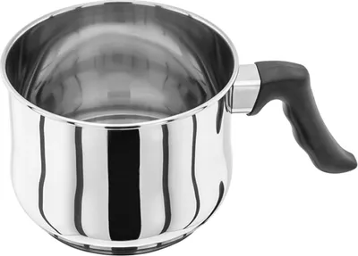 Produktbild von Judge-Vista Milchtopf, Edelstahl 18/10, 14x11 cm, 1,4 l, silber/schwarz