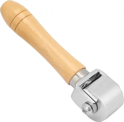 Produktbild von DIY-Lederhandwerksglätter 35 mm Lederrollwerkzeug Lederhandwerks-Kantenfalzer (klein)