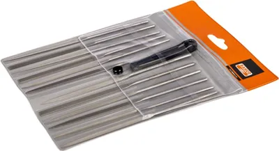 Zdjęcie produktu dla Zestaw pilników igłowych Bahco, półgładkie, bez trzonka, 160 mm – 12 szt., ząb 1