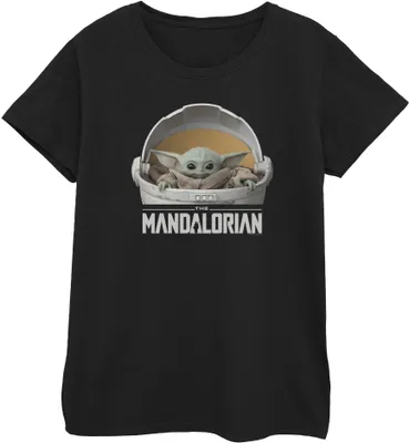 Produktbild von Star Wars - "The Mandalorian The Child" T-Shirt für Damen BI48227 (XXL) (Schwarz)
