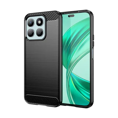 Produktbild von Carbon Hülle für Honor X8b Handyhülle Backcover TPU Silikon Bumper Handytasche