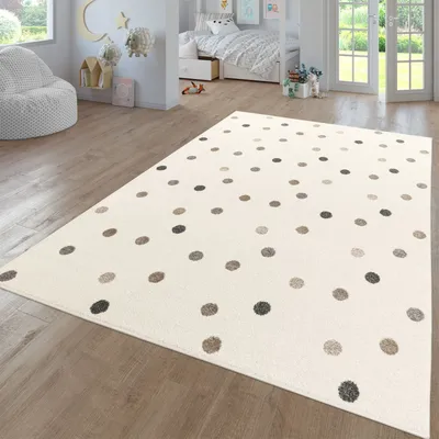 Produktbild von TT Home Teppich Kinderzimmer Kinderzimmerteppich Junge Mädchen Kinderteppich Modern Soft Größe 80x150 cm