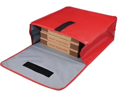 Image de Panier de pique-nique isotherme - grand - 38 litres - pliable - rouge foncé - panier isotherme - capacité de 20 kg - 42 x 31 x 31 cm