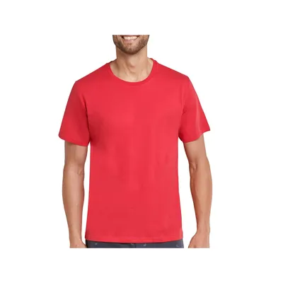 Produktbild von T-Shirt "Uni" Rundhals (Rot) XXL