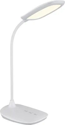 Produktbild von Globo Lighting Tischleuchte Kunststoff weiß glänzend, LED