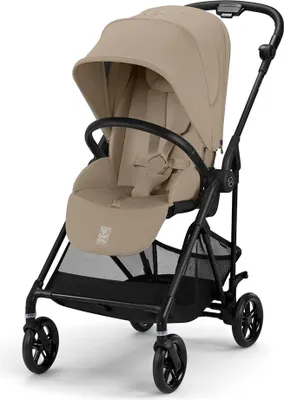 Image de Poussette Cybex Melio Carbon Beige Beige One Size