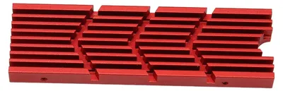 Zdjęcie produktu dla Radiator M.2 ze stopu aluminium do dysków SSD NVMe 2280 z 3 podkładkami termoprzewodzącymi – do komputerów PC, PS5, dysków SSD M.2 PCIe NVMe oraz M.2 SATA