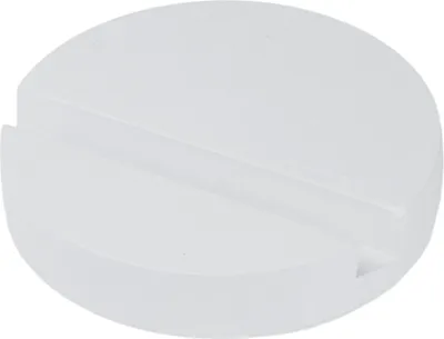 Produktbild von Holzständer für Telefon, rund, ECO, weiß