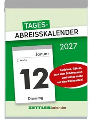 Produktbild von Tagesabreißkalender XXL 2027