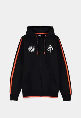 Obrázek produktu pro Boba Fett - Stripe - Pánská mikina s kapucí na zip