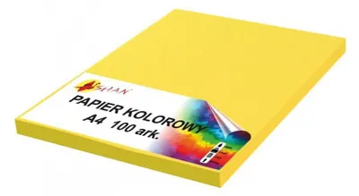 Produktbild von Farbpapier A4 80g zitronengelb 100 Blatt