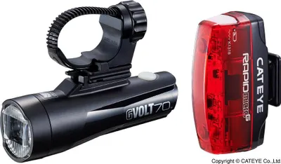 Produktbild von Cat Eye Lampenset GVOLT 70.1 Kit m. Rapid Micro G StVZO